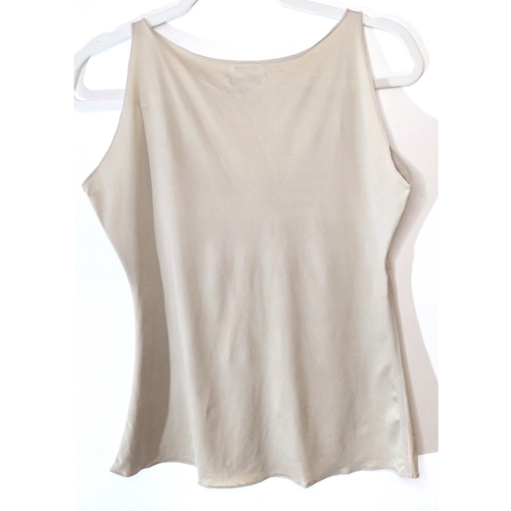 Spanx Smoothing Shapewear Cami Tank XL Nude Beige - Picture 2 of 5